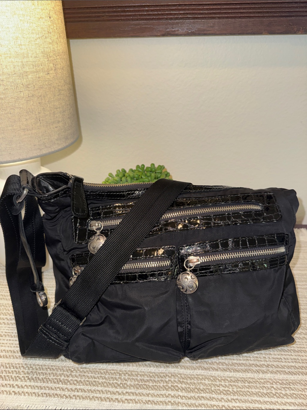 Brighton Go Go Nylon Crossbody